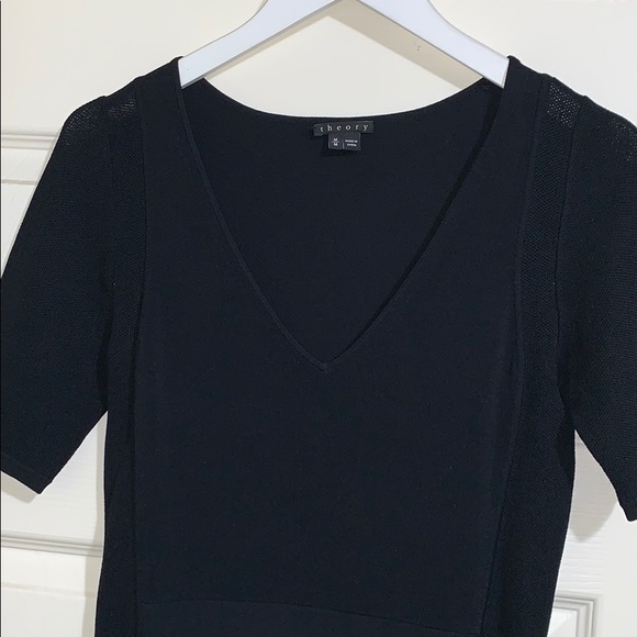 Theory Julialynn Fitted Ponte Dress nwot - Picture 3 of 7